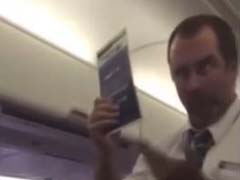 WestJet Flight Attendant Safety Demo Goes Viral