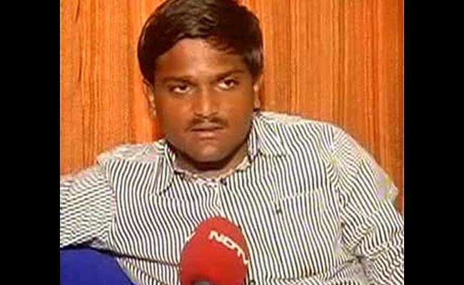 'Our Movement is Non-Violent, Will Intensify,' Says Hardik Patel to NDTV