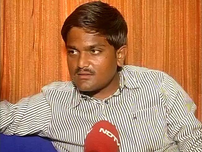 जो कुछ भी हुआ उसके लिए प्रशासन जिम्मेदार, ये हमारे हक की लड़ाई : NDTV से हार्दिक पटेल