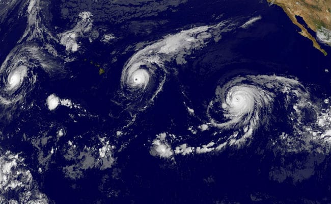 Strong Hurricane on Track to Spare Hawaii