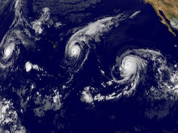 Strong Hurricane on Track to Spare Hawaii Strong Hurricane on Track to Spare Hawaii