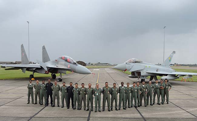 Indian Air Force Sukhois Dominate UK Fighter Jets in Combat Exercises