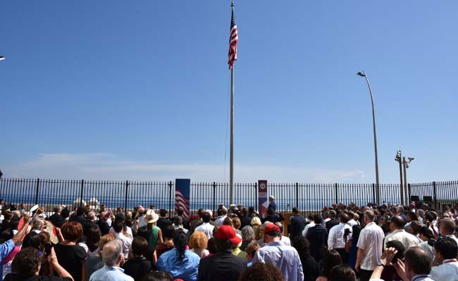 54 Years Later, US Raises Flag in Cuba