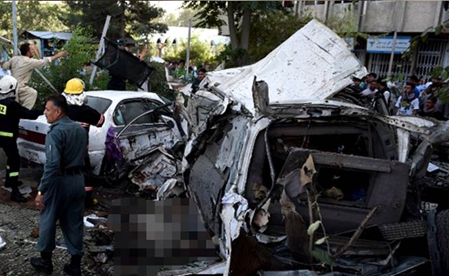 Kabul Car Bomb Kills 12 Including NATO Contractors