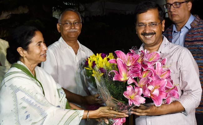 Wonderful Meeting 'Mamata Di', Says Delhi Chief Minister Arvind Kejriwal