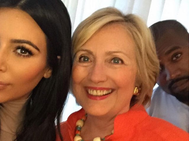 Kim Kardashian's 'Politically Correct' Selfie With Hillary Clinton