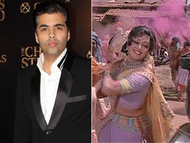 Karan Johar Was 'Nearly Slapped' For Dancing Like Hema Malini in <I>Sholay</I>