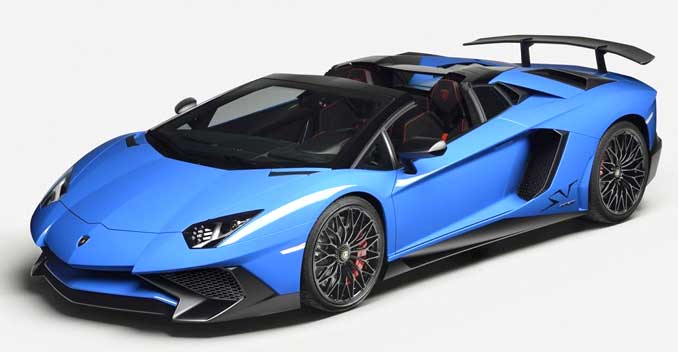 Lamborghini Reveals the Aventador SV Roadster; Only 500 to be Made