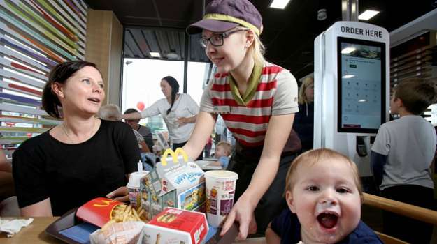 Big Mac 'n Fries, Sure! Your McDonald's Waiter Will be With You in a Minute