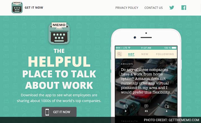 New App Memo Lets You Vent About Work Anonymously