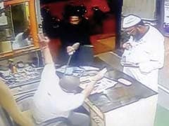 On CCTV, Mumbai Shopkeeper Attacked With Sword, Customer Saved Him