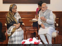 PM Narendra Modi Meets Bangladeshi Counterpart Sheikh Hasina in New Delhi PM Narendra Modi Meets Bangladeshi Counterpart Sheikh Hasina in New Delhi