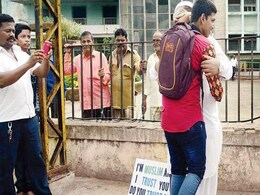 When a Blindfolded Muslim Man Asked for a Hug When a Blindfolded Muslim Man Asked for a Hug