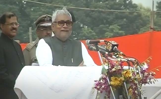 In Independence Day Speech Nitish Kumar Says Bihar is Developing