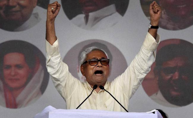 In Patna, Nitish Kumar Strikes a Defensive Note Over 'Jungle Raj' Charge
