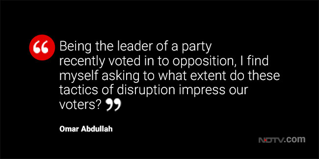 Opinion: Disrupting Parliament: How Much Is Enough?