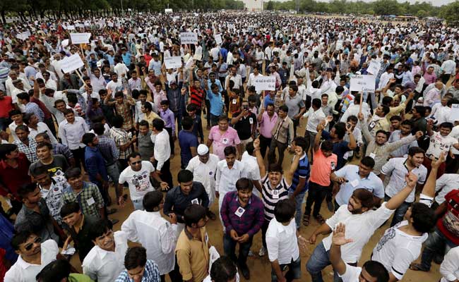 Didn't Order Lathicharge at Patel Rally: Gujarat Chief Minister