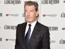 Pierce Brosnan Packs Knife in Luggage, Stopped at Airport Pierce Brosnan Packs Knife in Luggage, Stopped at Airport