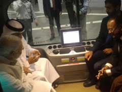 PM Modi Rides Self-Driving Car in Masdar, World's First Zero-Carbon City