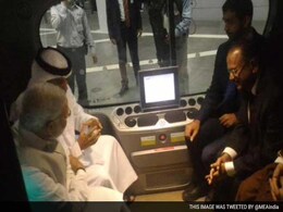 PM Modi Rides Self-Driving Car in Masdar, World's First Zero-Carbon City PM Modi Rides Self-Driving Car in Masdar, World's First Zero-Carbon City