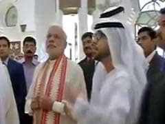 PM Modi Visits Sheikh Zayed Grand Mosque in Abu Dhabi