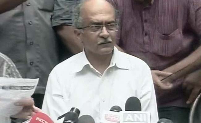 AAP's Lokpal Bill 'Worst of All', Says Prashant Bhushan