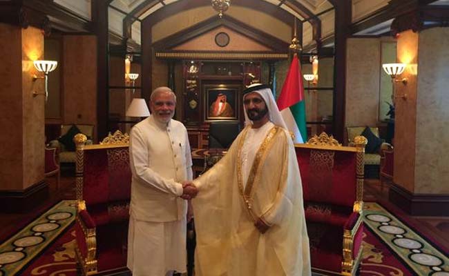 PM Modi Meets UAE PM, Discusses Trade, Investment