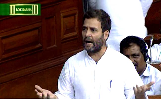 Rahul Gandhi Takes on PM Modi, Sushma Swaraj in Parliament: Highlights