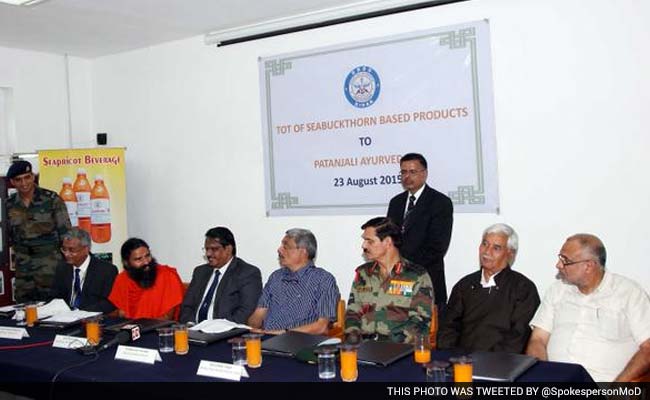 Ramdev's Company to Help Market Defence Research Body DRDO's Products