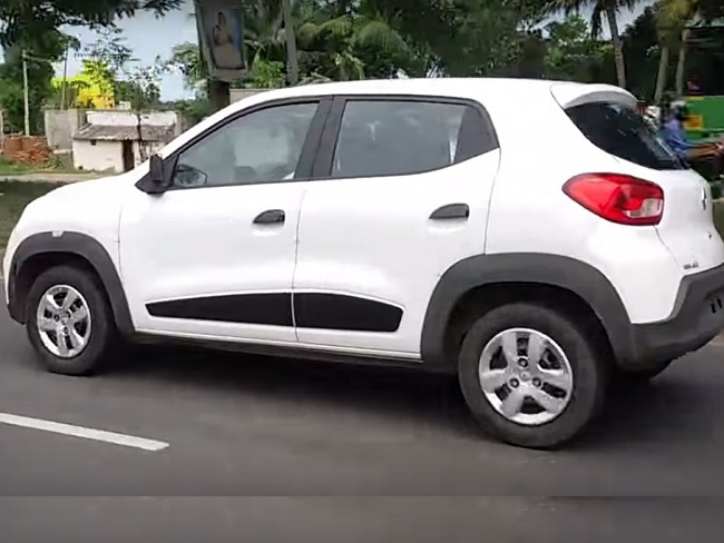 टेस्टिंग के दौरान नज़र आई Renault Kwid, जल्द होगी लॉन्च