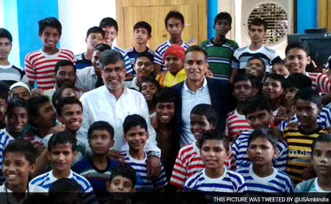 US Ambassador Richard Verma Hails Kailash Satyarthi for 'Path Breaking' Work