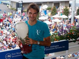 जोकोविच को हराकर फेडरर ने सातवां सिनसिनाटी खिताब जीता जोकोविच को हराकर फेडरर ने सातवां सिनसिनाटी खिताब जीता