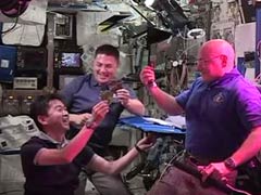 Six Astronauts are First People to Eat Food Grown in Space