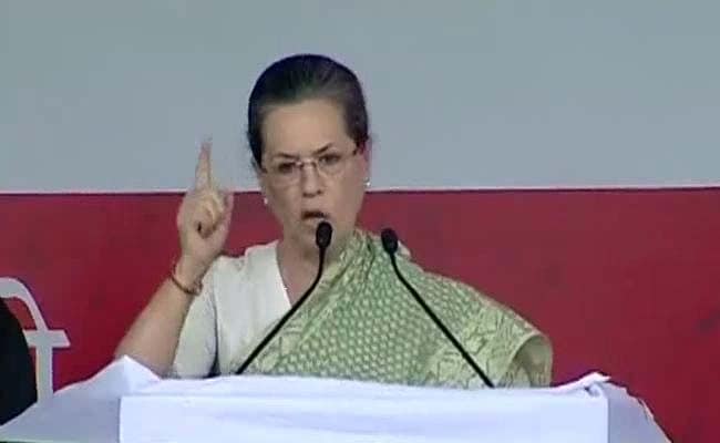 'Some Take Pleasure Mocking Bihar': Sonia Gandhi on PM Modi's DNA Remarks