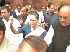 Sonia Gandhi Condoles Train Accident Deaths in Andhra