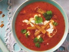 Thomasina Miers Recipes for Sopa Azteca & Grilled Mackerel