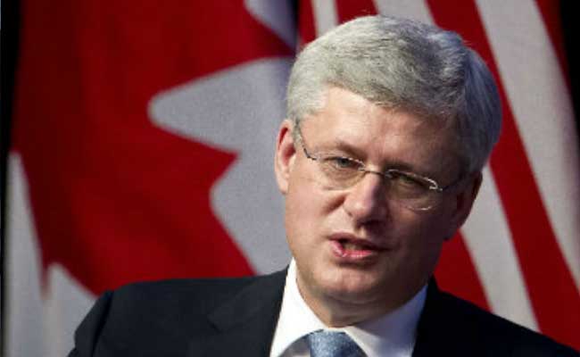 Canada's Prime Minister Stephen Harper Defends Air Strikes Targeting Islamic State Group