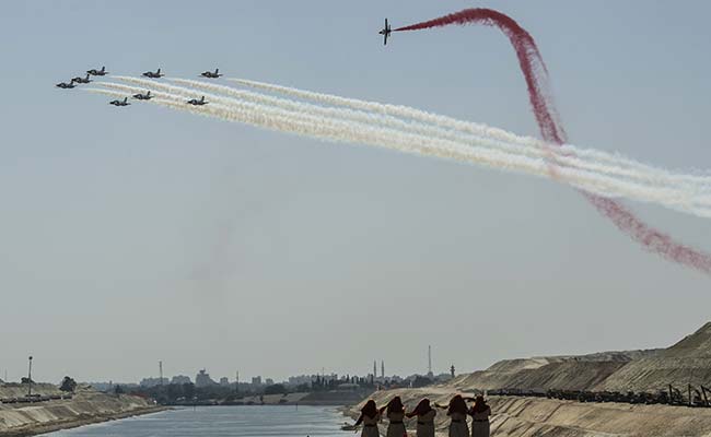 Egypt's Abdel Fattah al-Sisi Opens New Suez Canal, Says to Defeat Terrorists