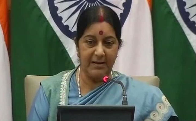 Sushma Swaraj's Intervention Sought to Free Sailor Jailed in Nigeria