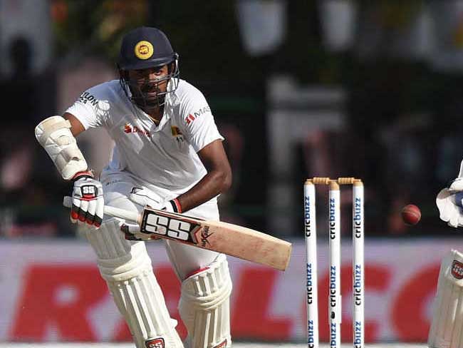 श्रीलंकाई बल्लेबाज थिरिमाने पर लगा जुर्माना