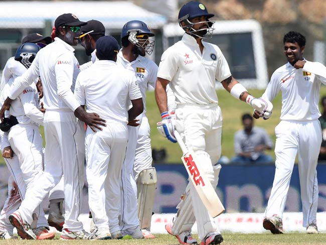गॉल टेस्ट : 'हैरतअंगेज' हेराथ के दम पर श्रीलंका ने भारत को 63 रनों से हराया