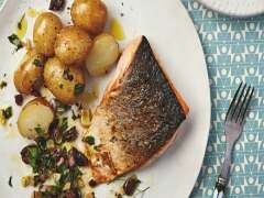 Thomasina Miers' Recipes for Sicilian-Style Sea Trout, and Pickled Beetroot Salad Thomasina Miers' Recipes for Sicilian-Style Sea Trout, and Pickled Beetroot Salad