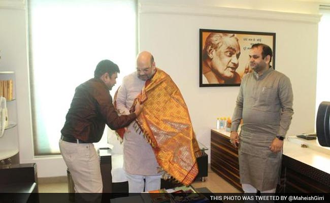 President Kalam's Grand Nephew Joins BJP