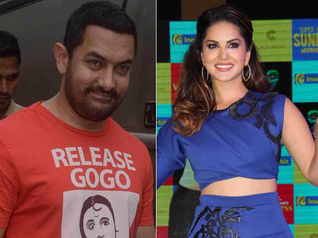 Aamir Khan is at 95 Kilos But Sunny Leone's Still a Fan