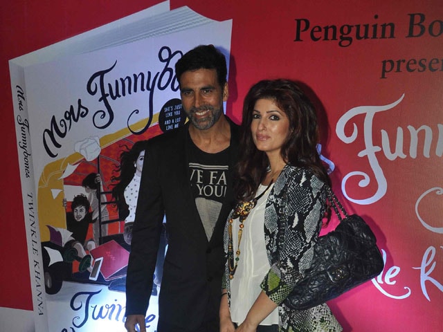 Twinkle Khanna: Akshay Wants Me to Be Like Mrs Funnybones