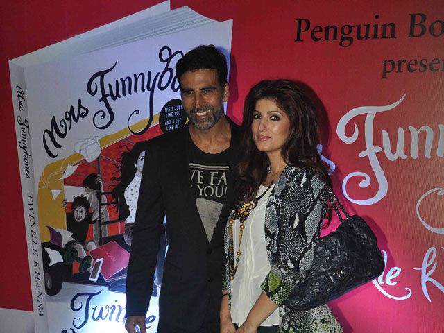 Twinkle Khanna: Akshay Wants Me to Be Like <i>Mrs Funnybones</i>