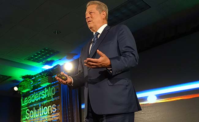 Al Gore Spreads Environmental Gospel Before Climate Talks