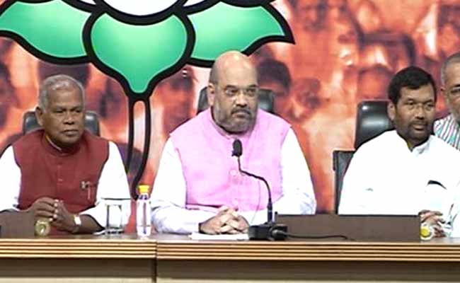 BJP Chief Amit Shah on Seat-Sharing in Bihar Polls: Highlights