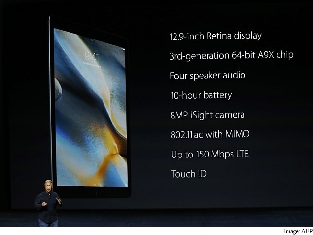 आईपैड प्रो में है 12.9 इंच का डिस्प्ले, ऐप्पल पेंसिल के साथ किया गया लॉन्च