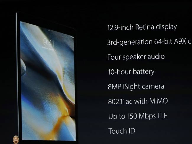 ऐप्पल ने लॉन्च किया अब तक का सबसे बड़ा आईपैड,  स्मार्ट की-बोर्ड के साथ पेंसिल भी मिलेगी